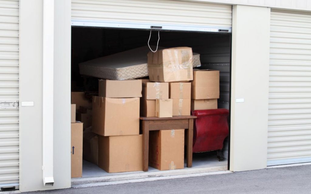 our self storage box solutions are safer than in your garden
