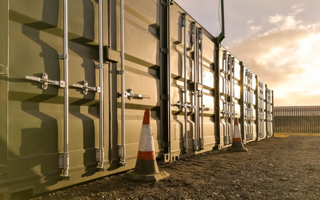 our manchester depot stock shipping container storage