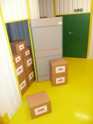 Boxes At Self Storage Units In Rochdale - Simple Storage