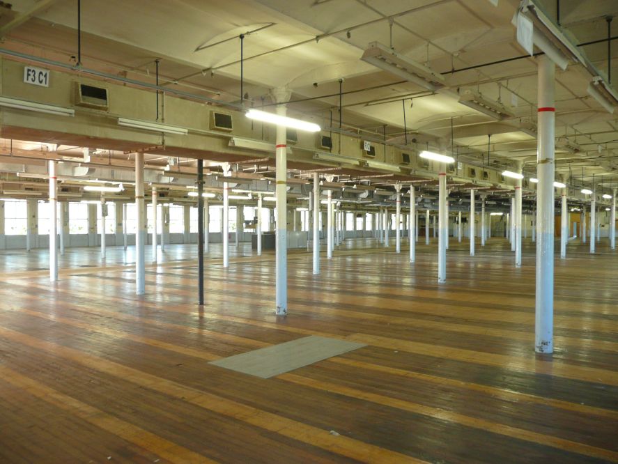 Empty Warehouse Storage Room